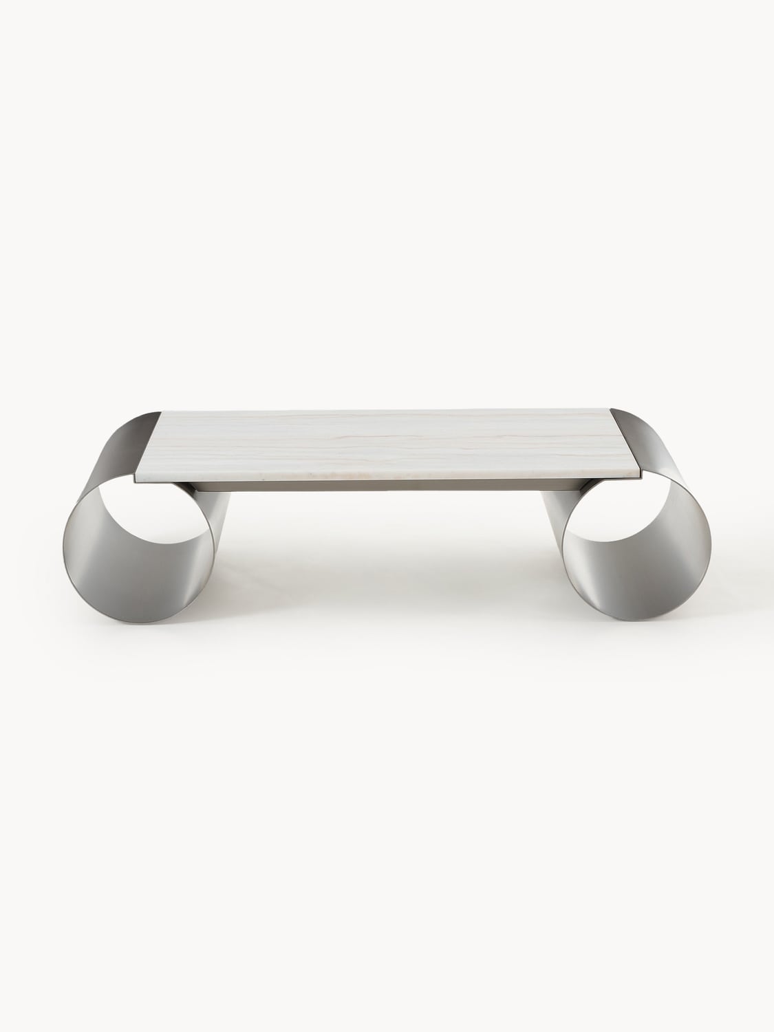 Blaze Coffee Table with Marble Top