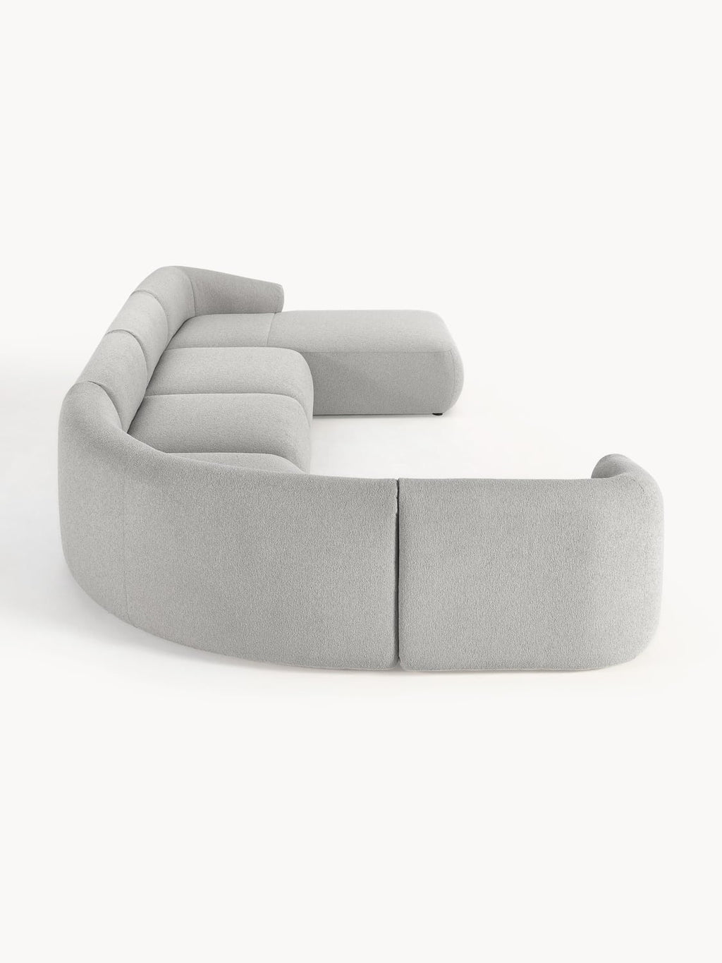Sofia Modular Bouclé XL Sofa — Oatmeal