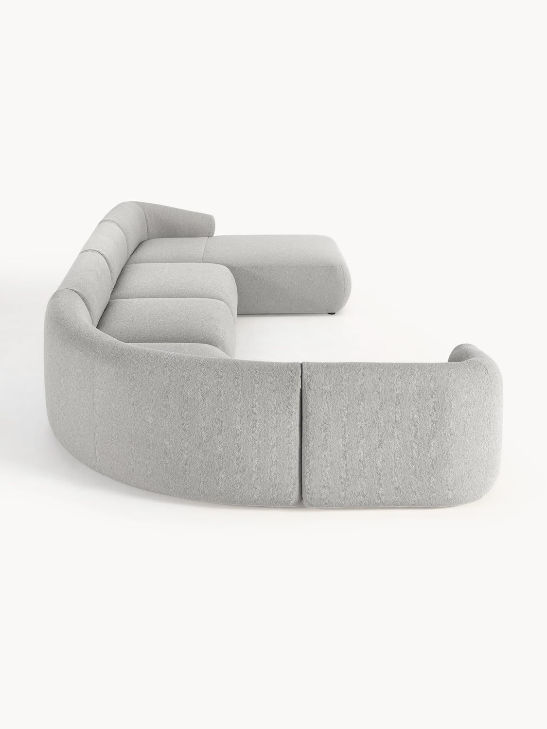 Sofia Modular Bouclé XL Sofa — Oatmeal