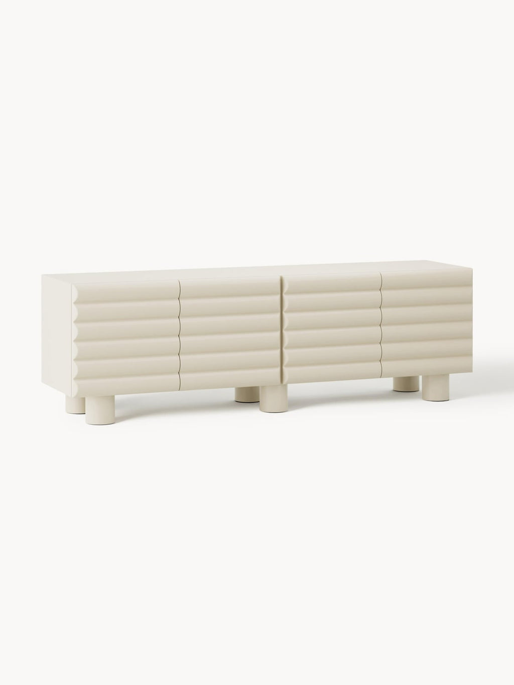 Fana TV-Lowboard — Light Grey