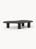 Didi XL Coffee Table in Oak in Organic Form — Taupe