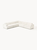 Melva XL Corner Sofa — Ivory