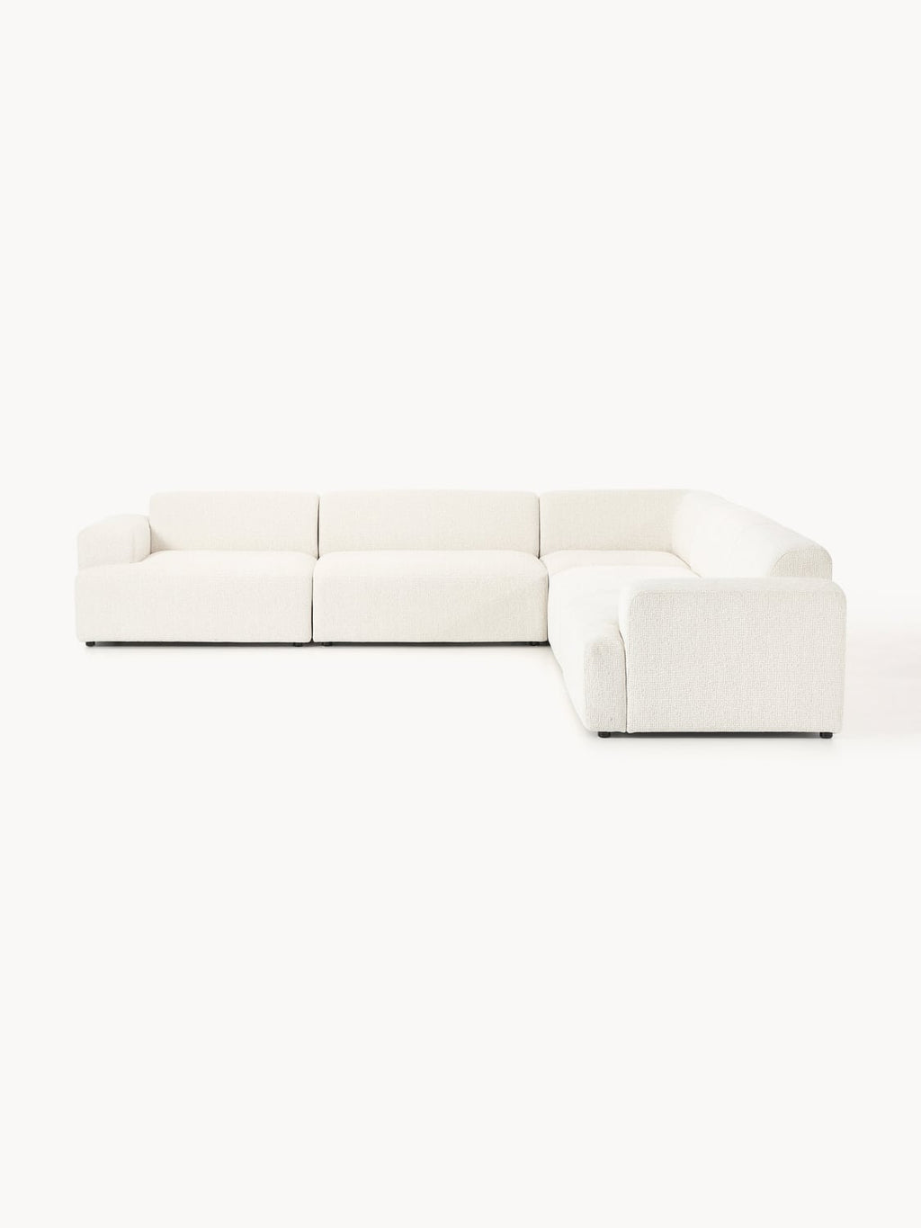 Melva XL Corner Sofa — Ivory