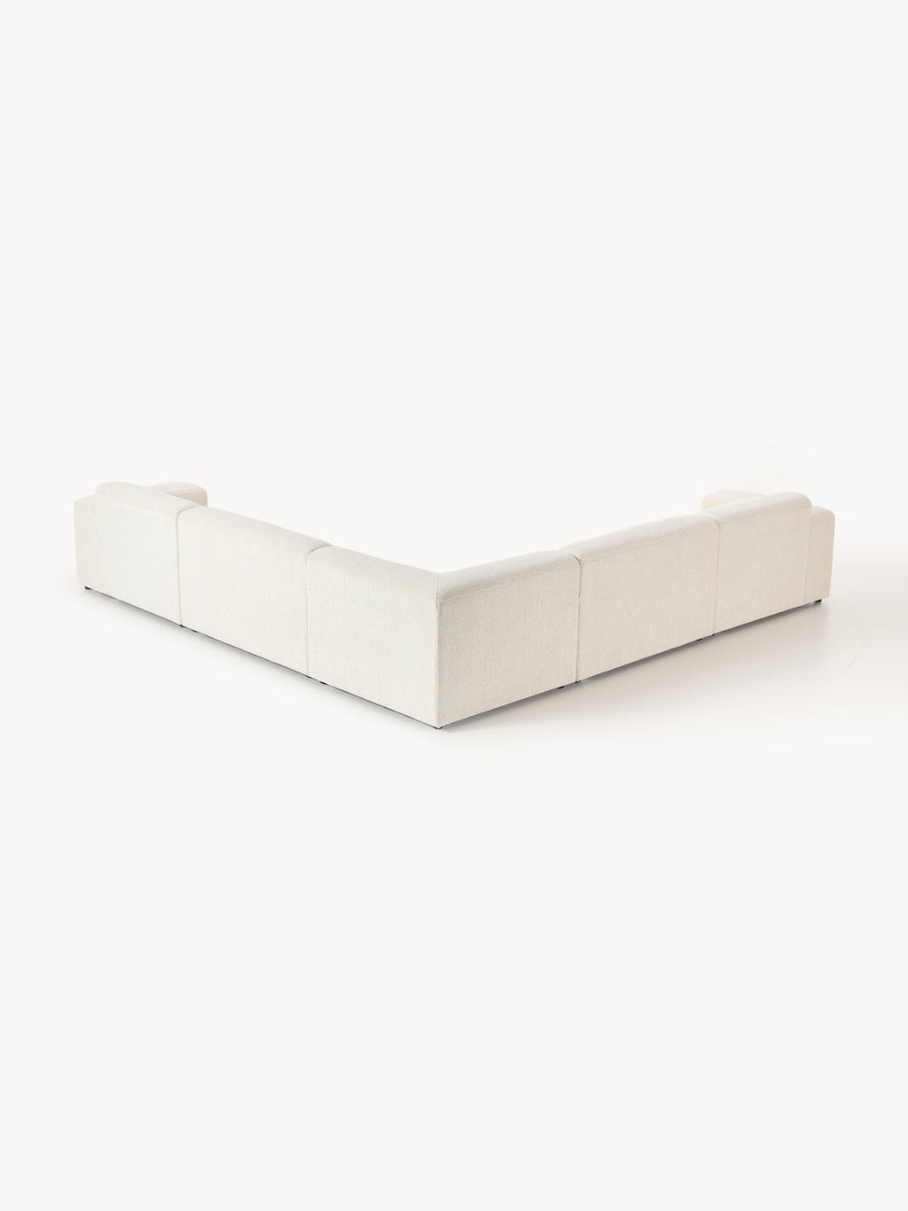 Melva XL Corner Sofa — Ivory
