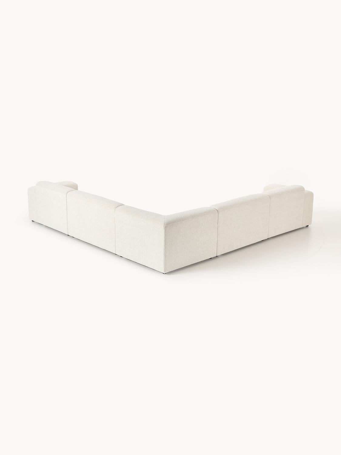 Melva XL Corner Sofa — Ivory