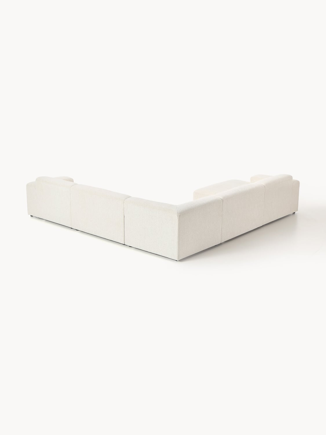 Melva XL Corner Sofa — Cream