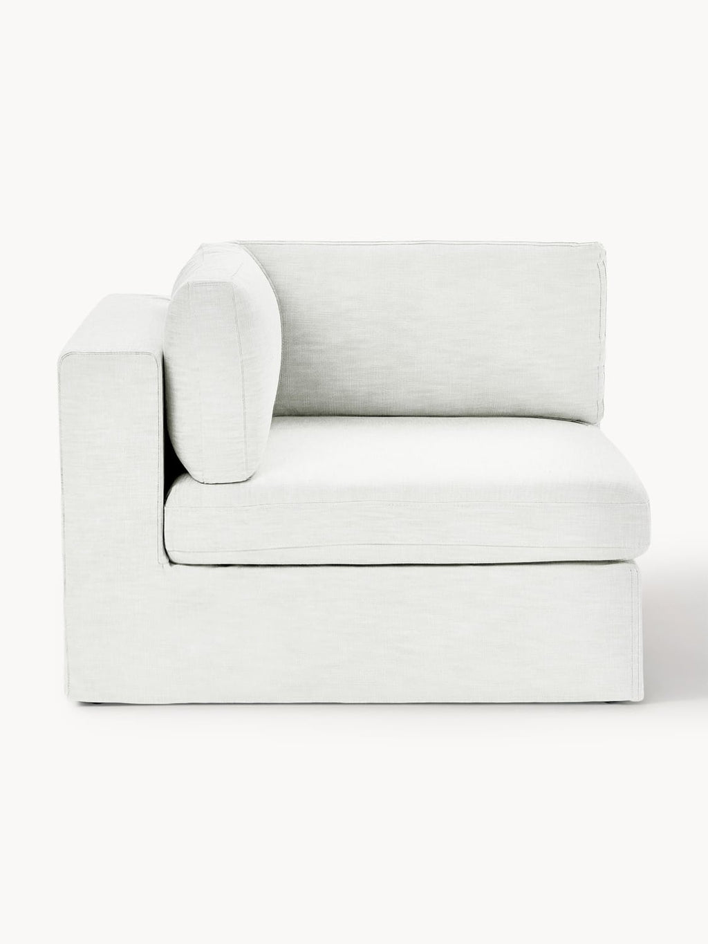 Russell Corner Module with removable covers — Off-White