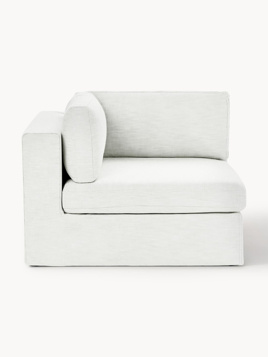 Russell Corner Module with removable covers — Off-White