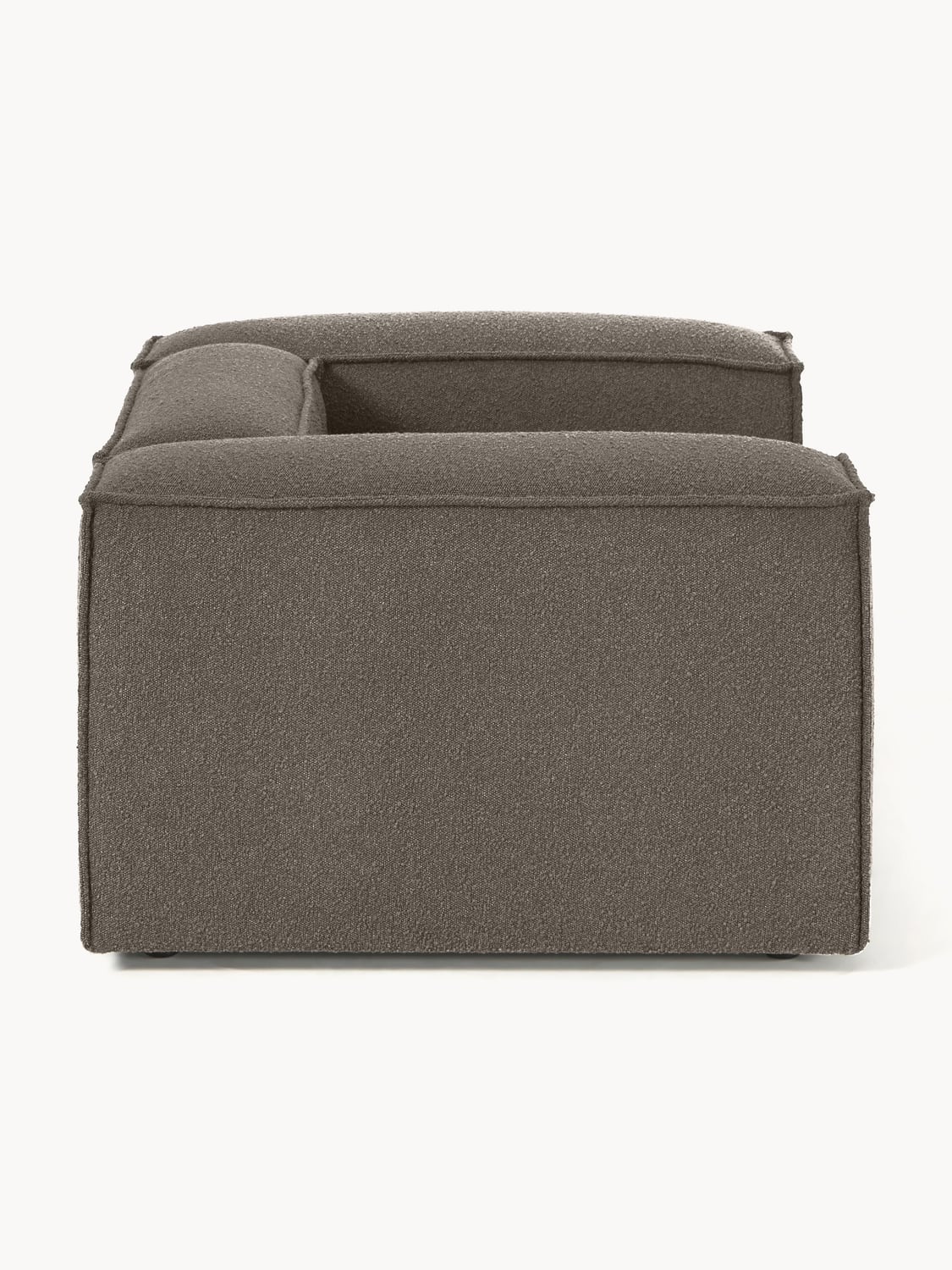Lennon Armchair in Bouclé — Dark Grey