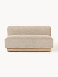 Natalie Sofa (2-seater) in Teddy Bouclé — Oatmeal