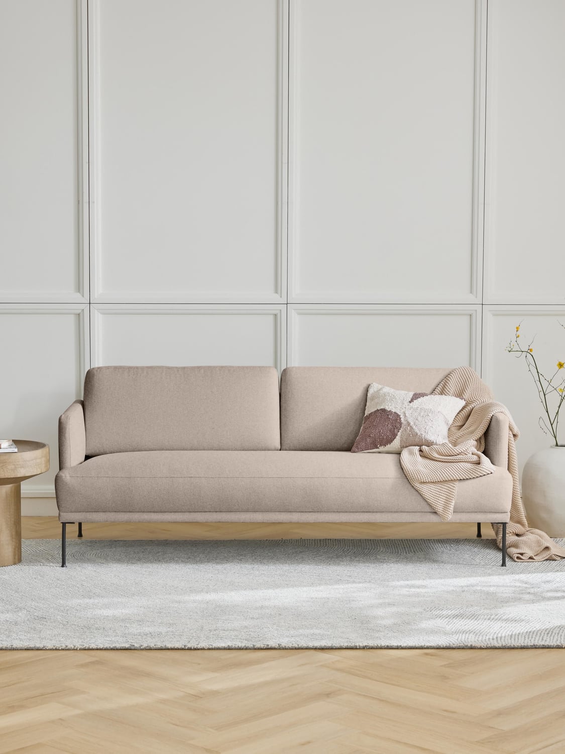 Fluente Sofa (3-seater) — Oatmeal