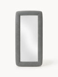 Glace Full-Length Mirror with Bouclé Frame