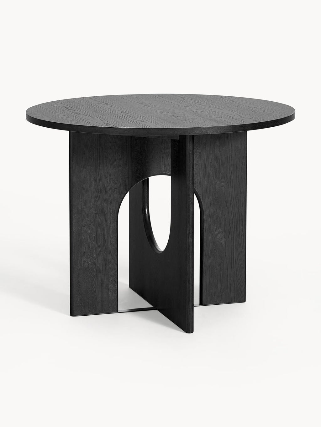 Apollo Round Dining Table, in various sizes — Anthracite