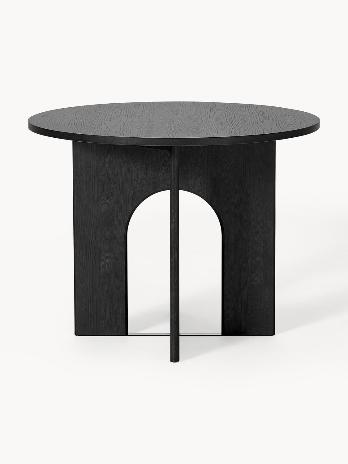 Apollo Round Dining Table, in various sizes — Anthracite