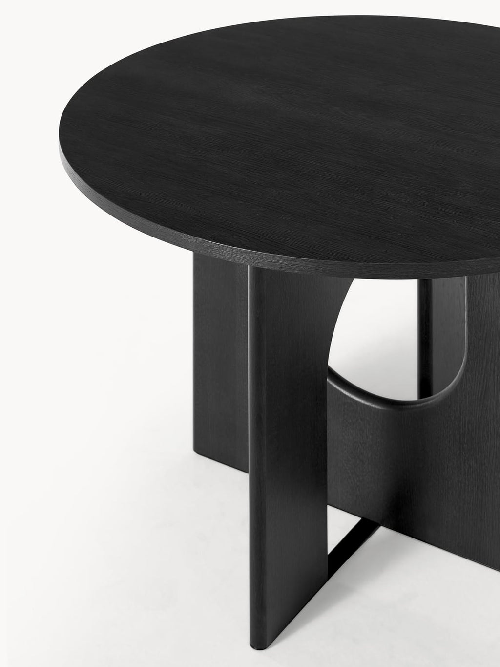 Apollo Round Dining Table, in various sizes — Anthracite