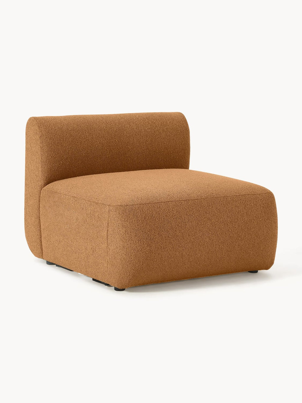 Sofia Bouclé Middle Module — Caramel