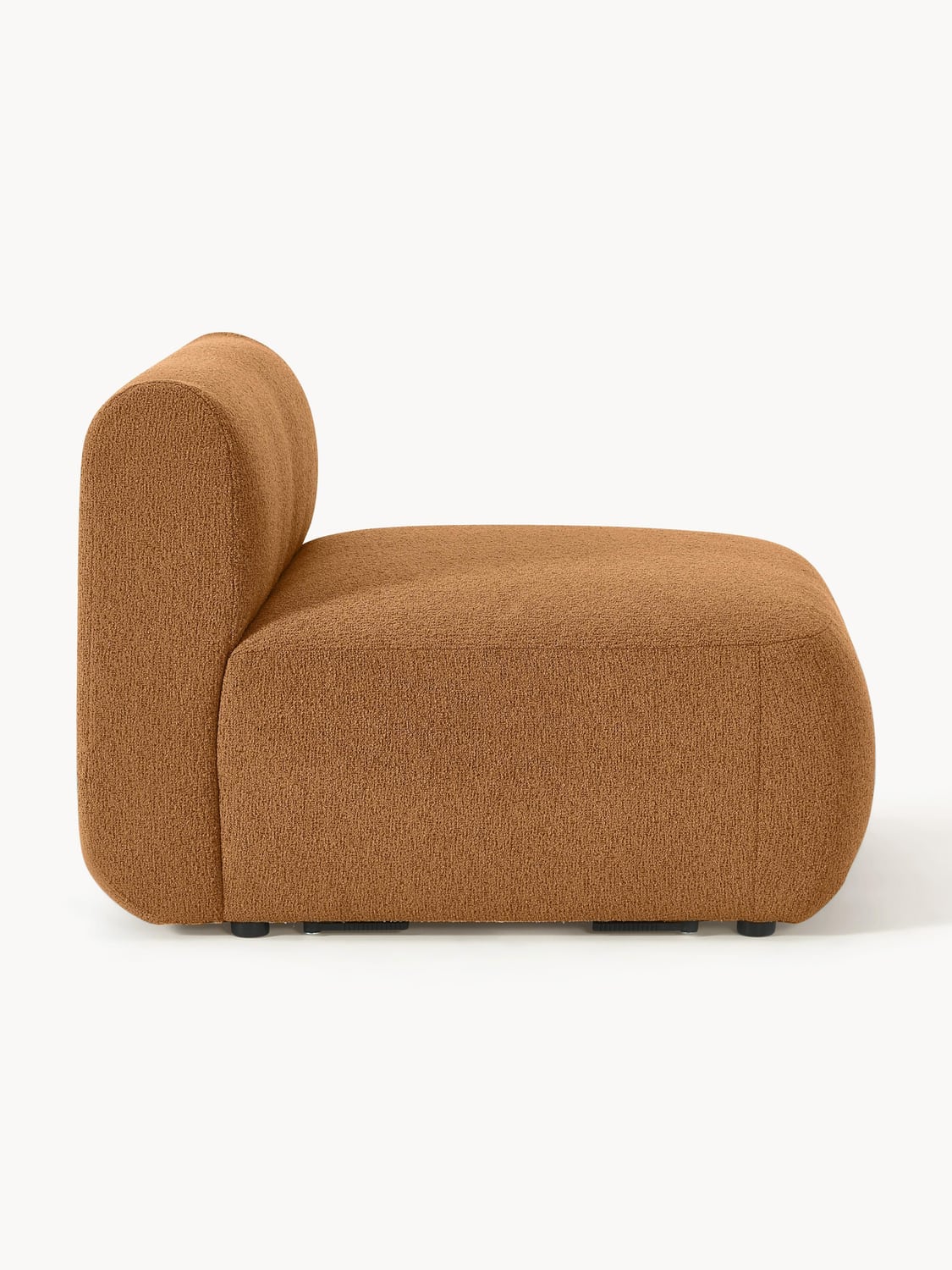 Sofia Bouclé Middle Module — Caramel