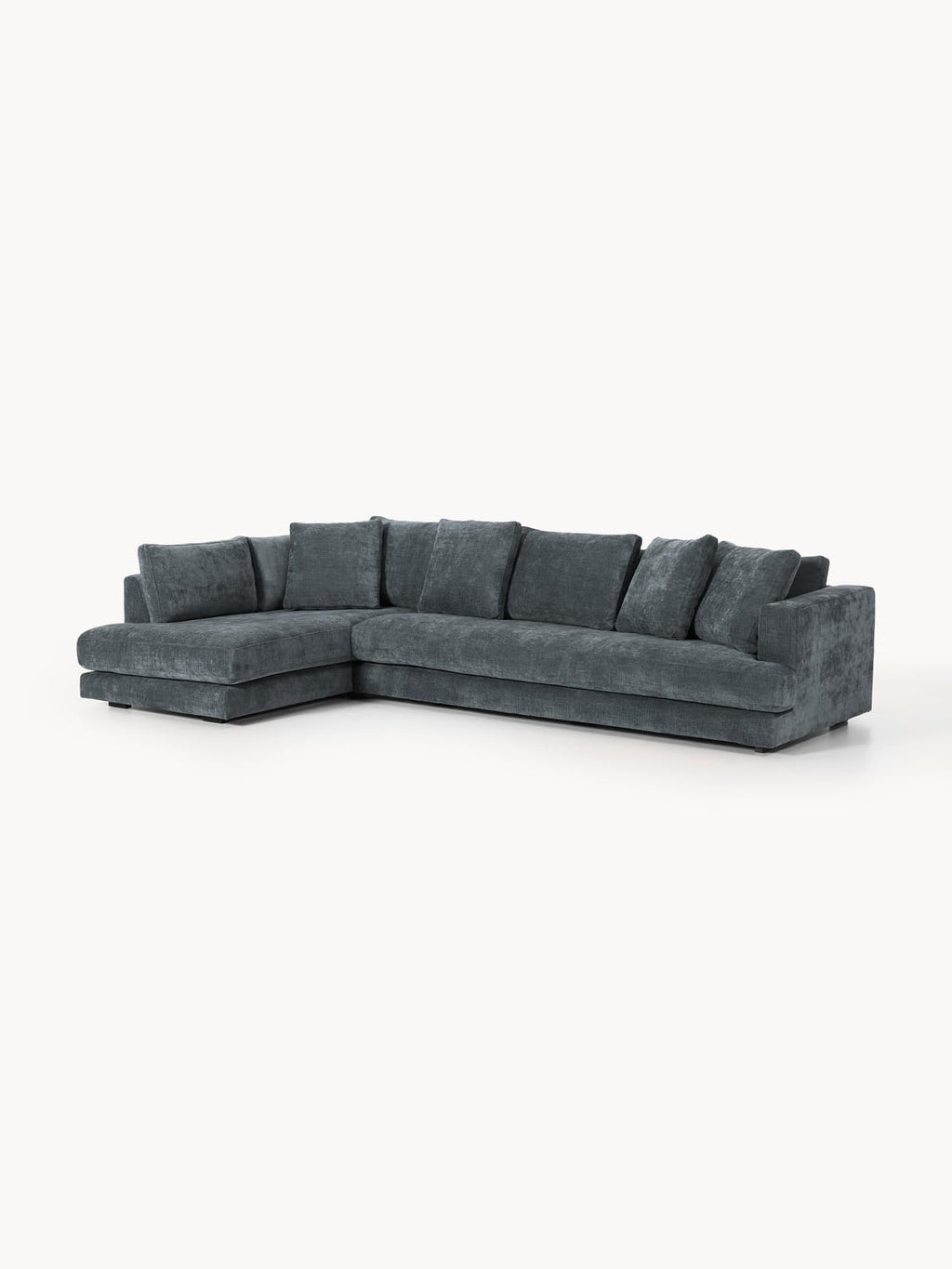 Tribeca XL Corner Sofa — Slate Grey