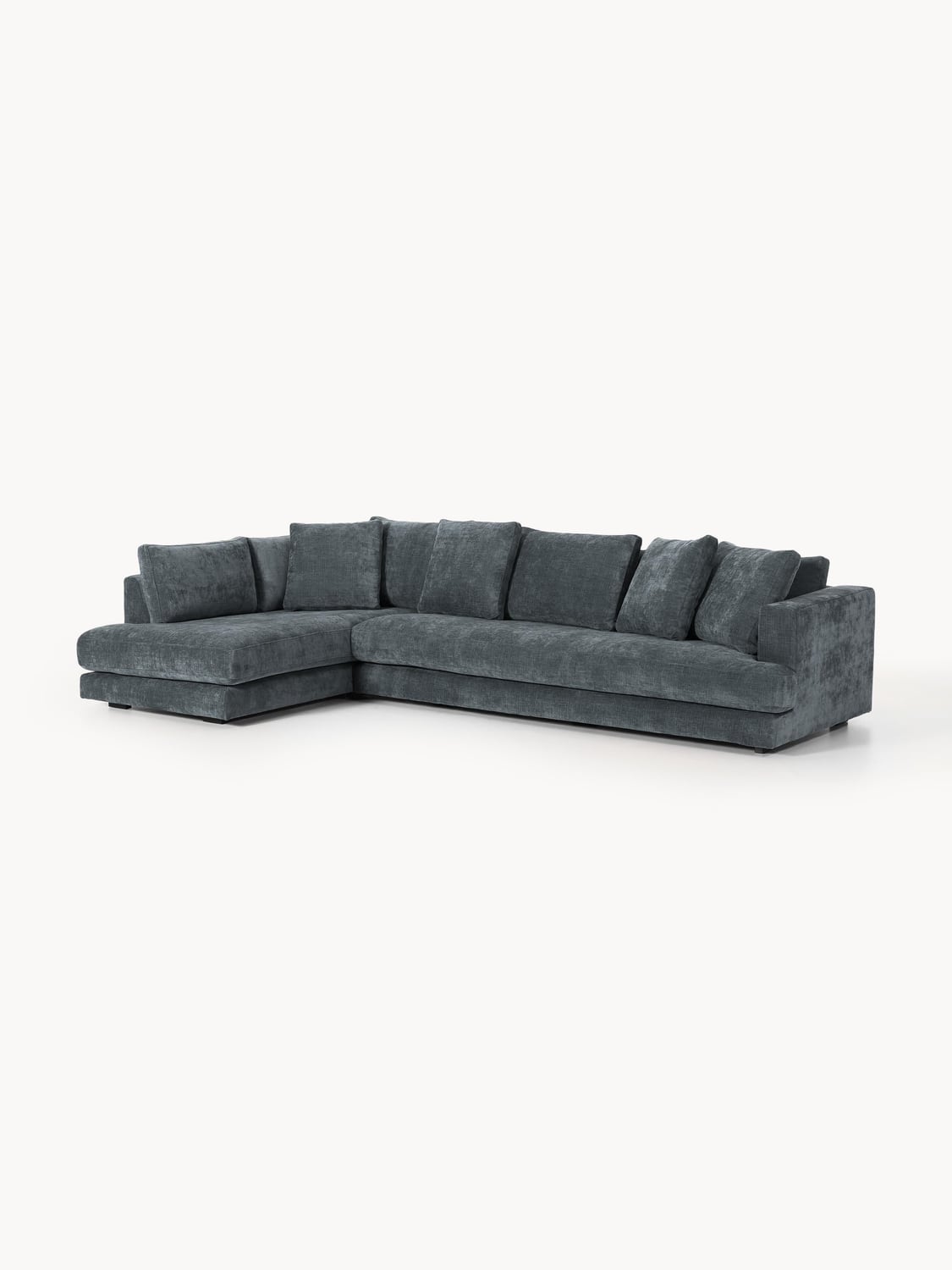 Tribeca XL Corner Sofa — Slate Grey