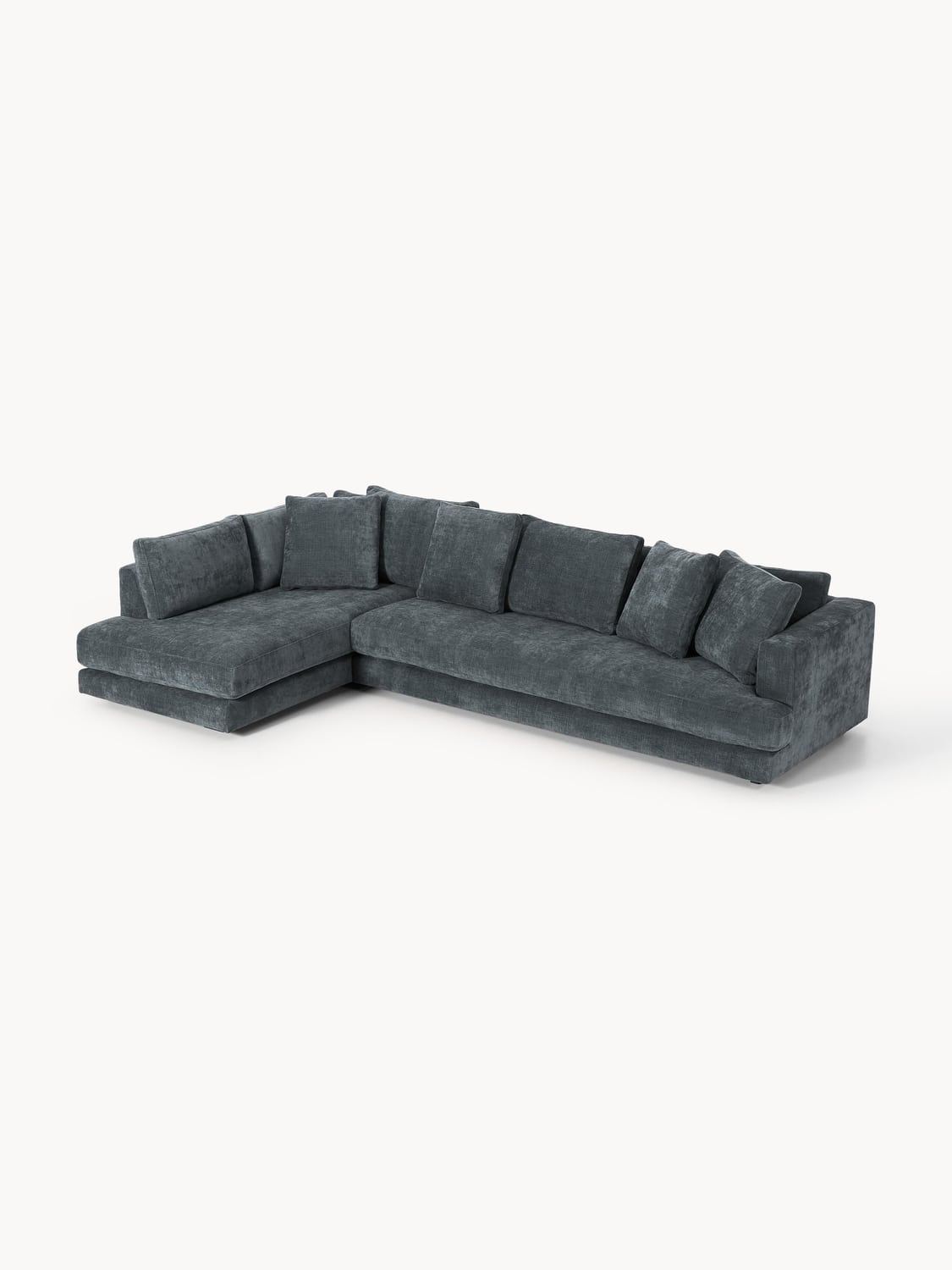 Tribeca XL Corner Sofa — Slate Grey