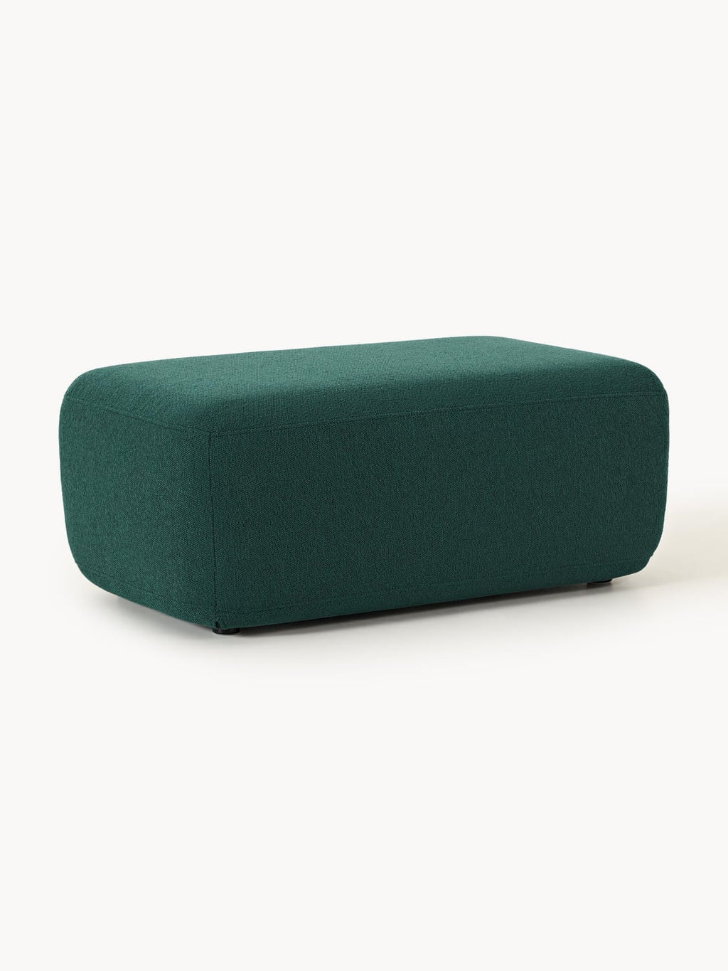 Naomi Garden Ottoman — Petrol