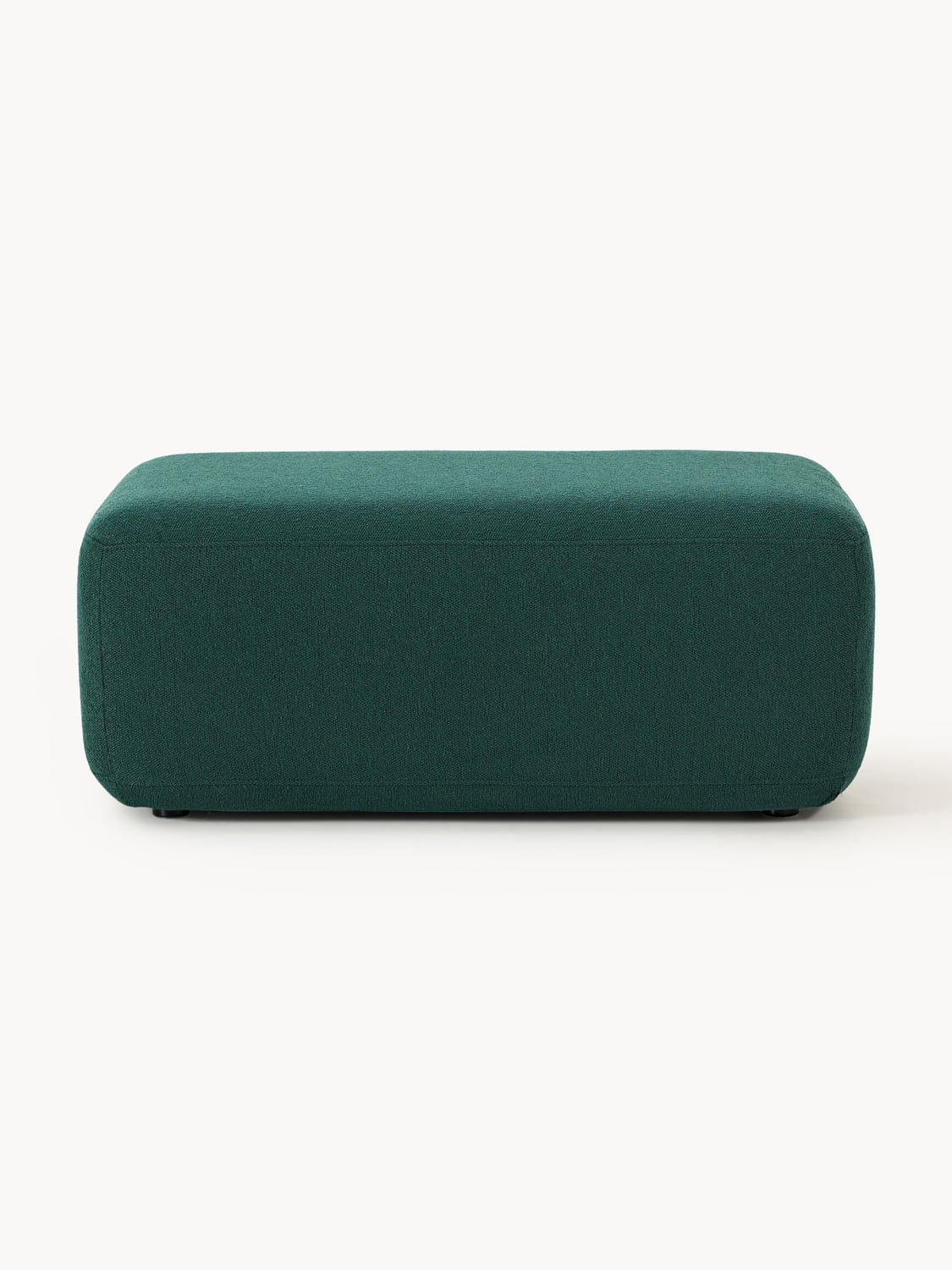 Naomi Garden Ottoman — Petrol