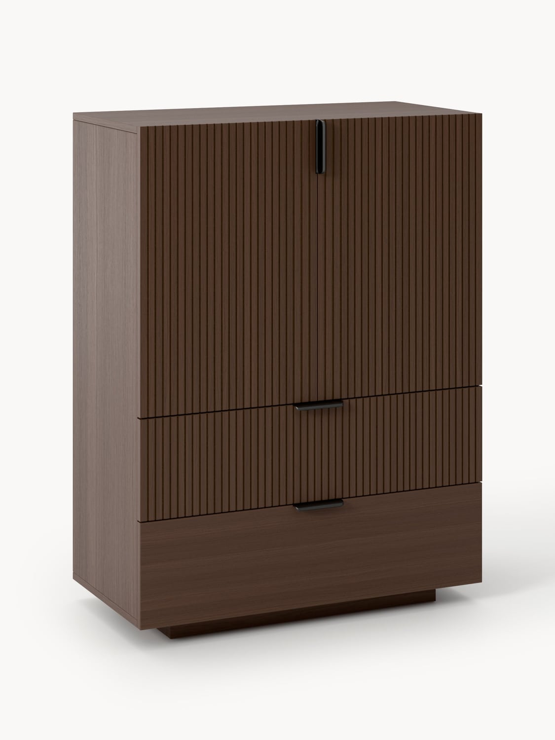 Sato Wood-Highboard — Chocolate