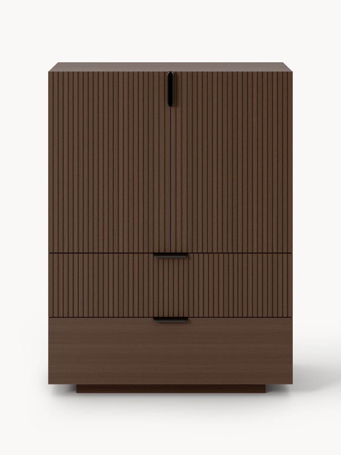 Sato Wood-Highboard — Chocolate