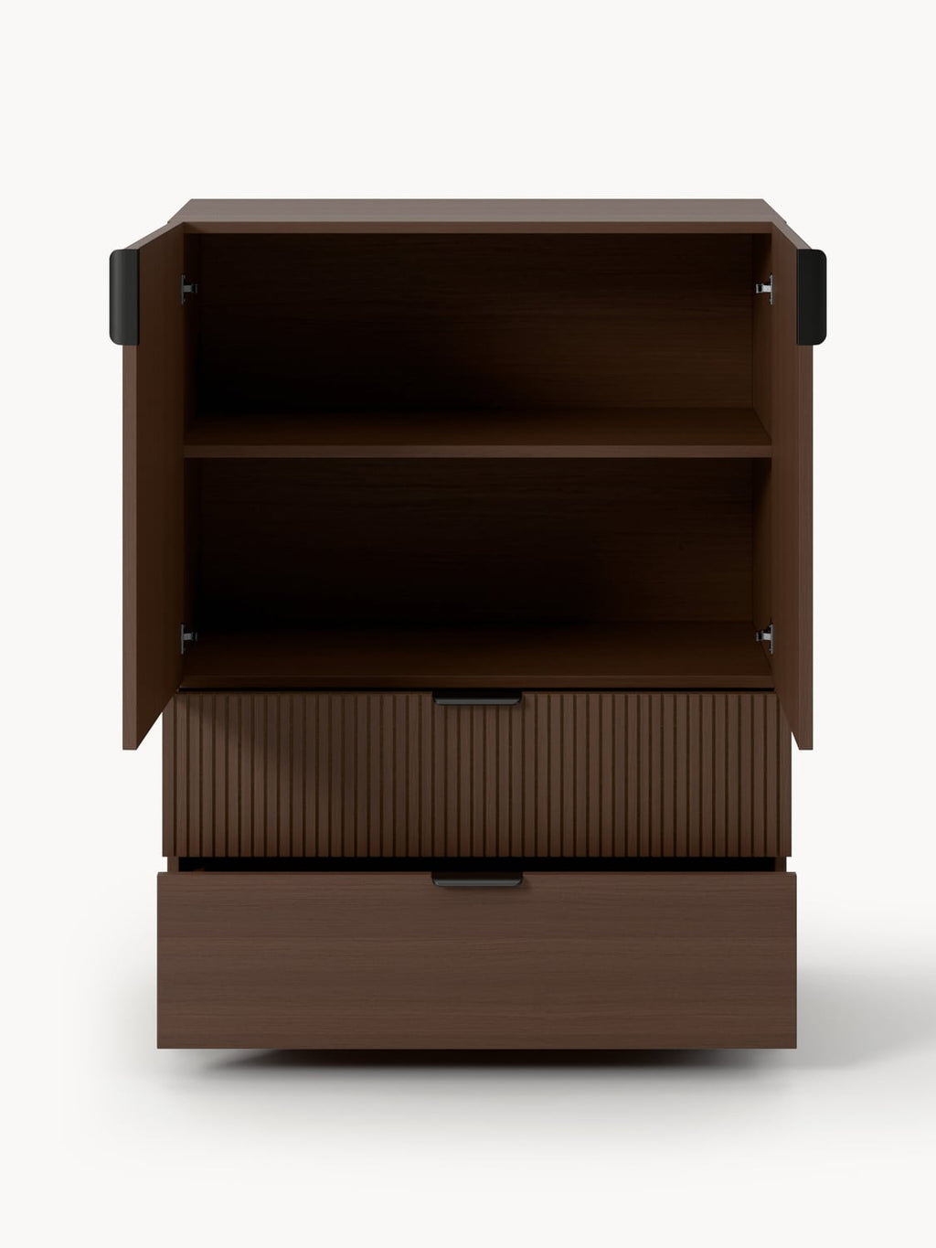 Sato Wood-Highboard — Chocolate