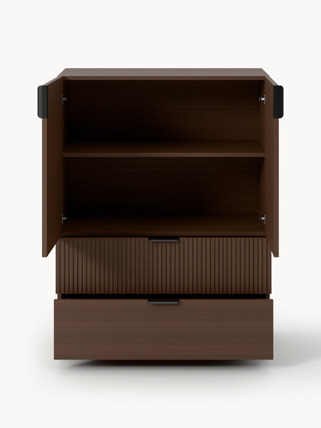 Sato Wood-Highboard — Chocolate