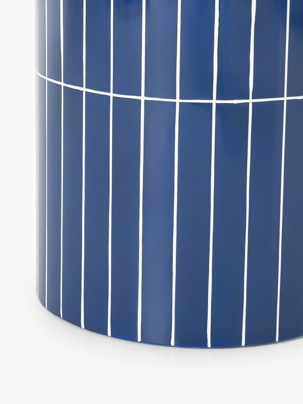Saya Round Garden Dining Table, Ø 120 cm — Blue