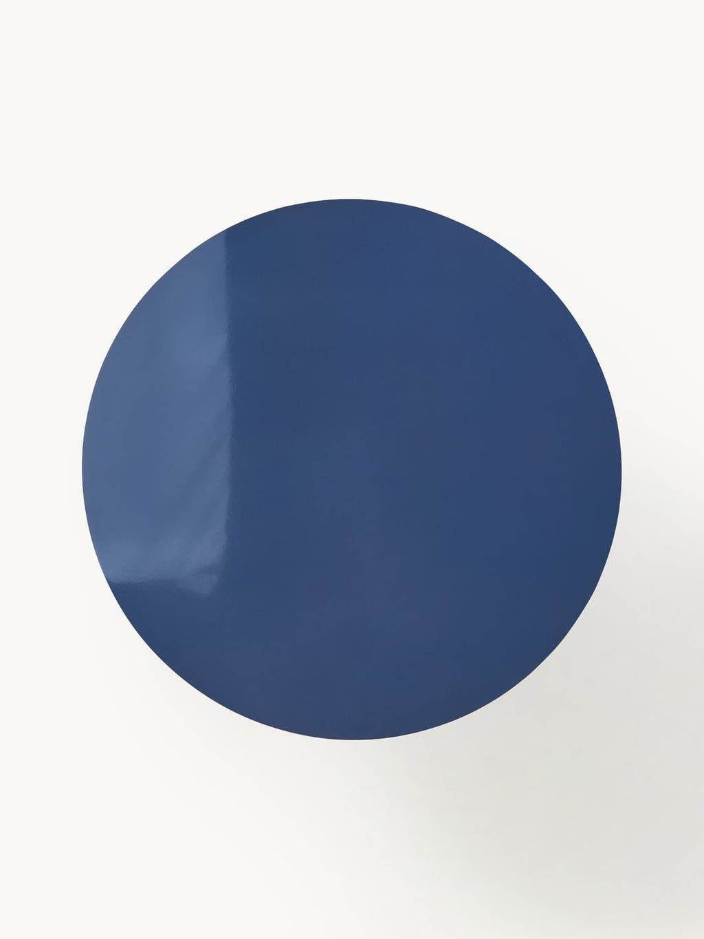 Saya Round Garden Dining Table, Ø 120 cm — Blue