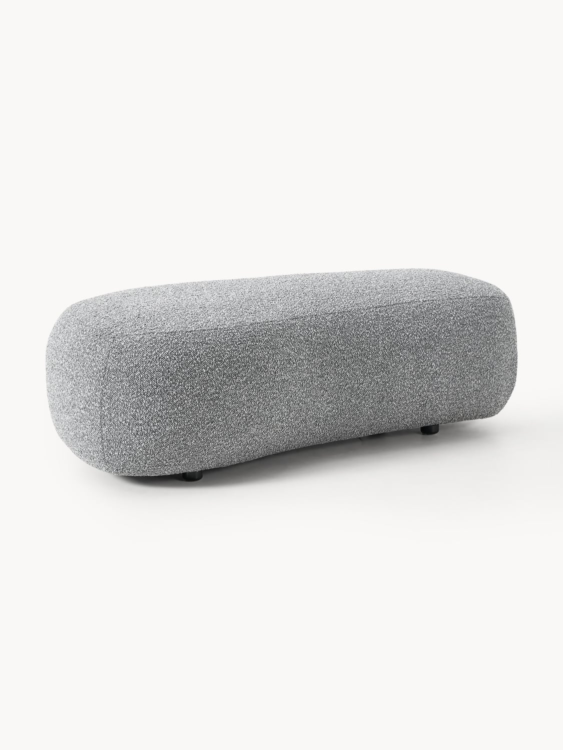 Alba XL Sofa Ottoman in Bouclé — Taupe