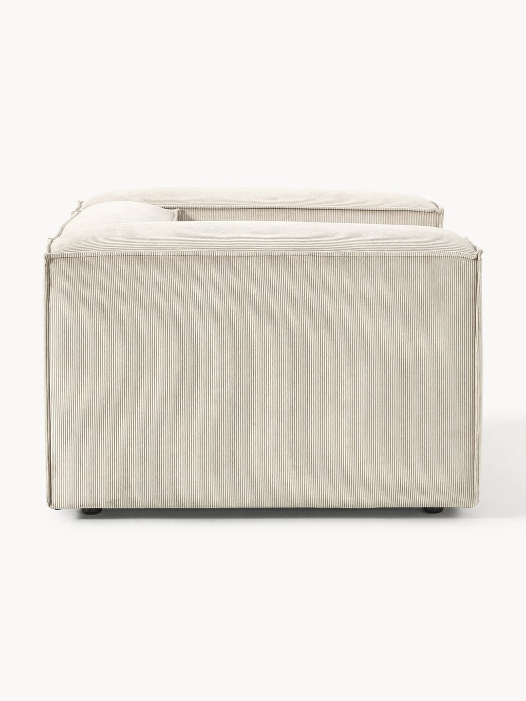 Lennon Armchair in Corduroy — Oatmeal