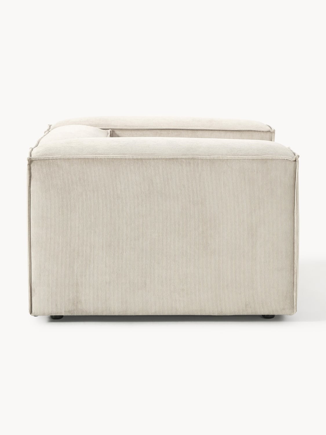 Lennon Armchair in Corduroy — Oatmeal