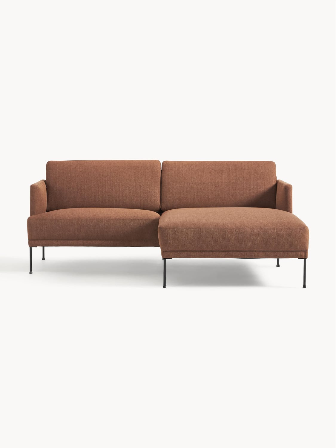 Fluente Small Corner Sofa — Caramel