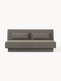 David Bouclé-Sofa Bed with Storage — Dark Grey