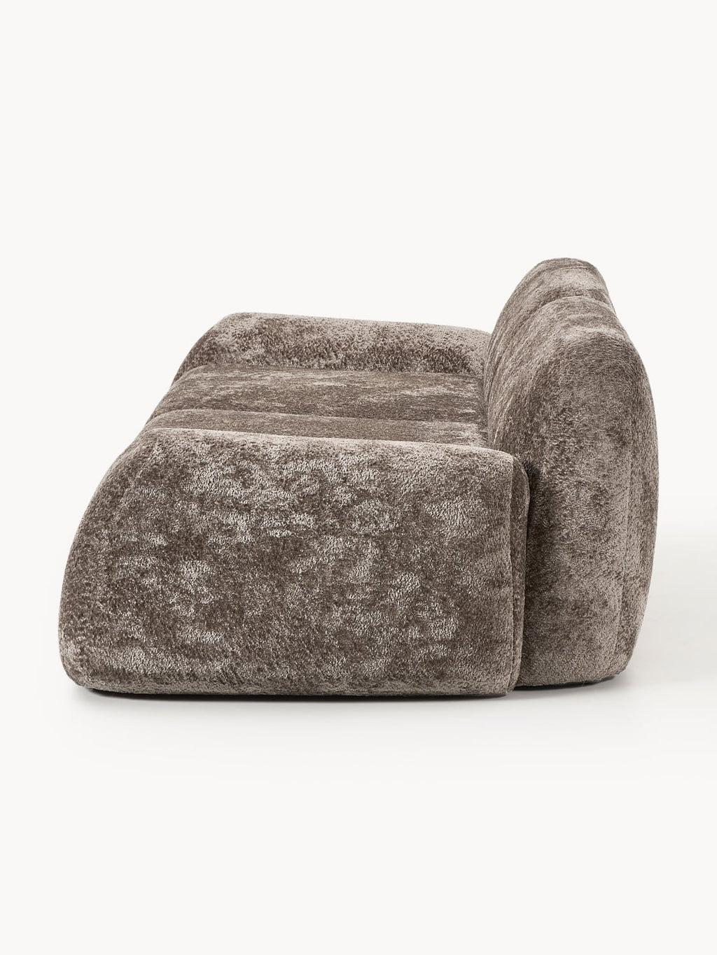 Wolke Modular Teddy Bouclé Sofa (3-seater) — Taupe