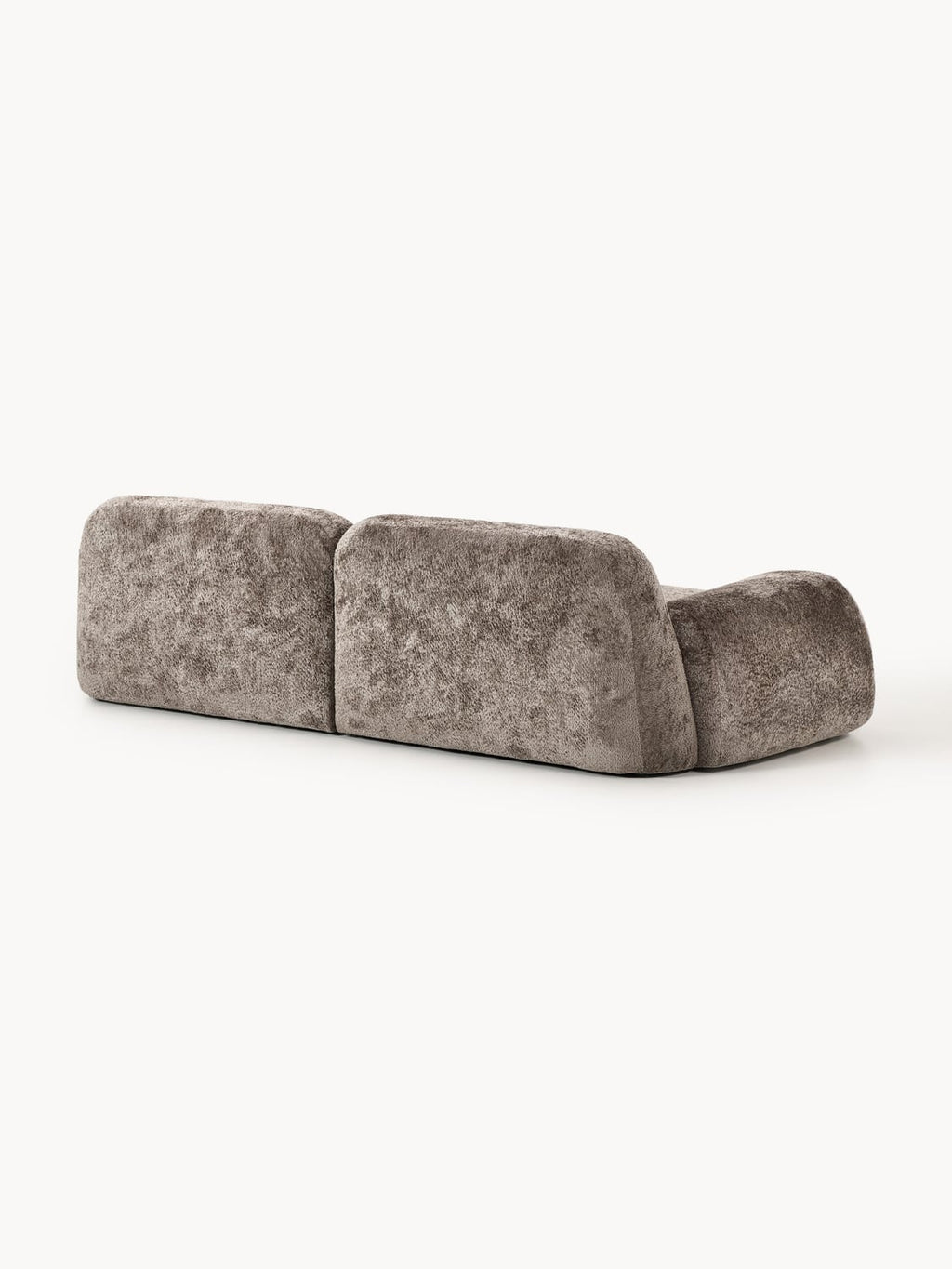 Wolke Modular Teddy Bouclé Sofa (3-seater) — Taupe