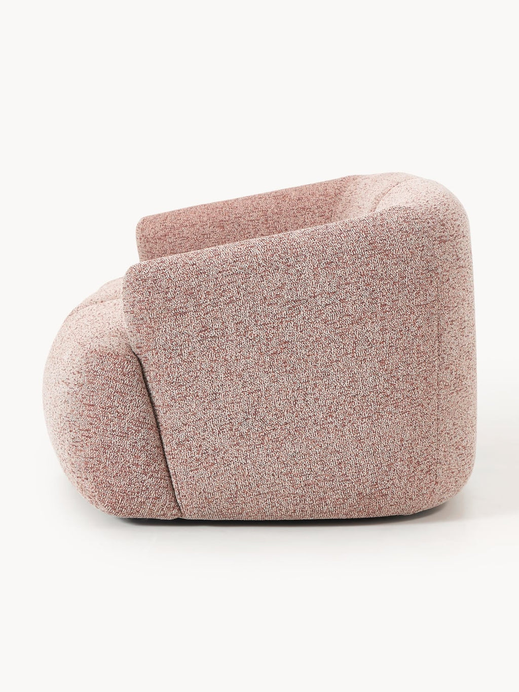 Sofia Modular Bouclé Sofa (2-seater) — Warm Grey