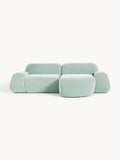 Wolke Modular Corner Sofa (3-seater) — Pearl Grey