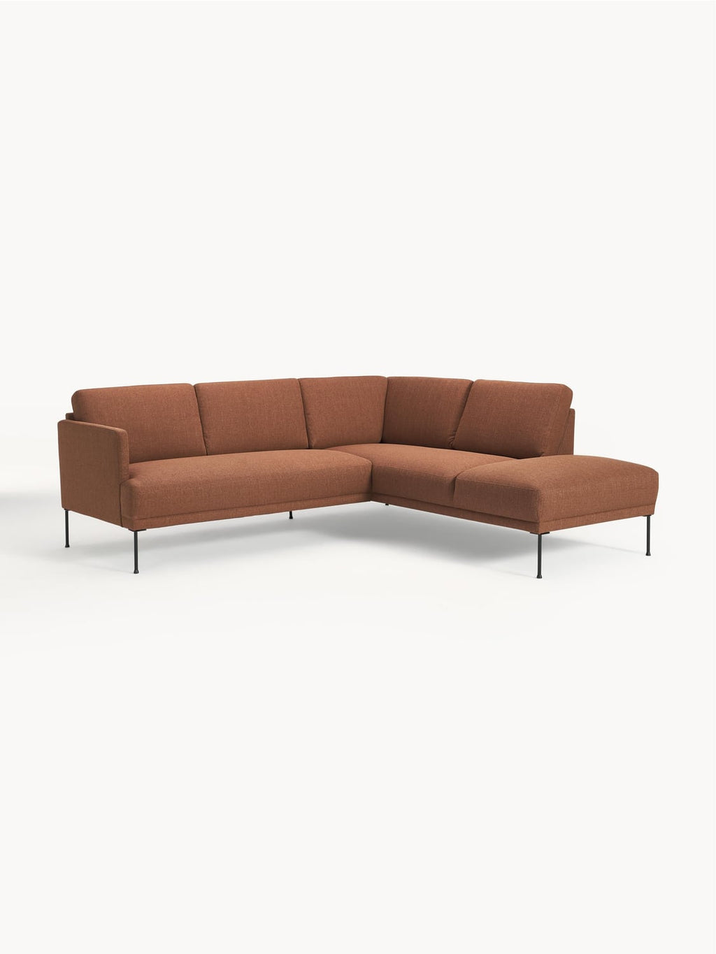 Fluente Corner Sofa — Camel
