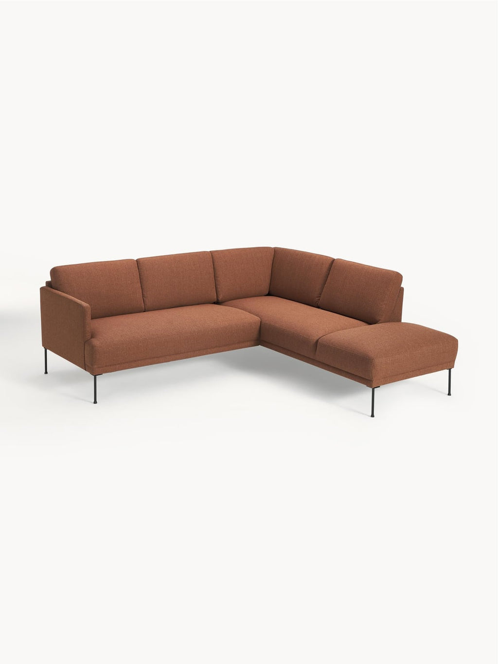 Fluente Corner Sofa — Camel