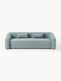 Eliot Bouclé-Sofa Bed (3-seater) — Grey