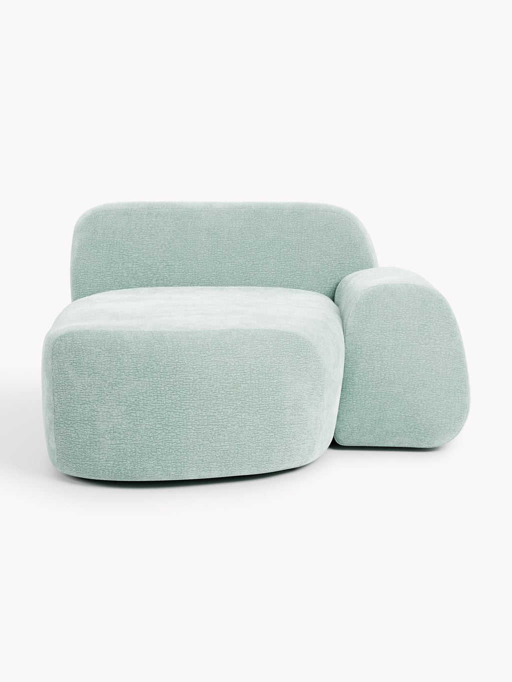Wolke Chaise-Corner Module — Light Grey