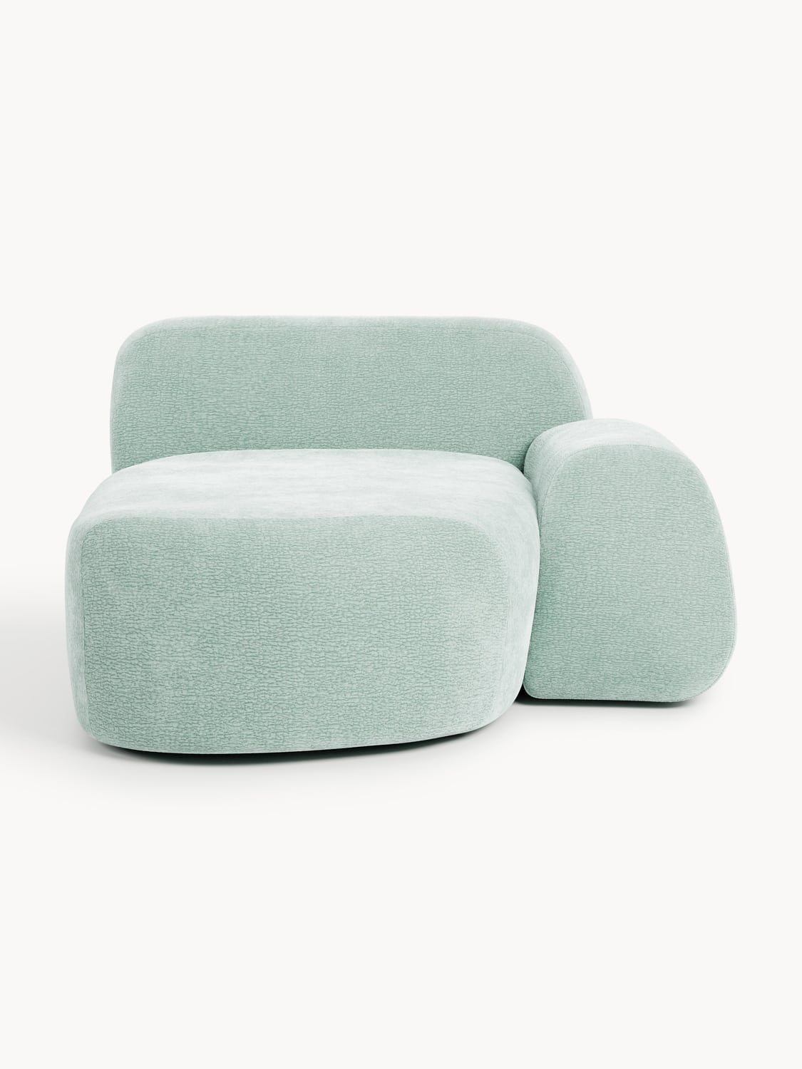 Wolke Chaise-Corner Module — Light Grey