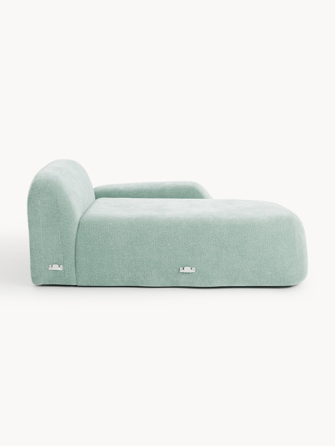 Wolke Chaise-Corner Module — Light Grey