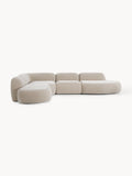 Wolke Modular XL Corner Sofa with Chaise Longue — Sand Beige