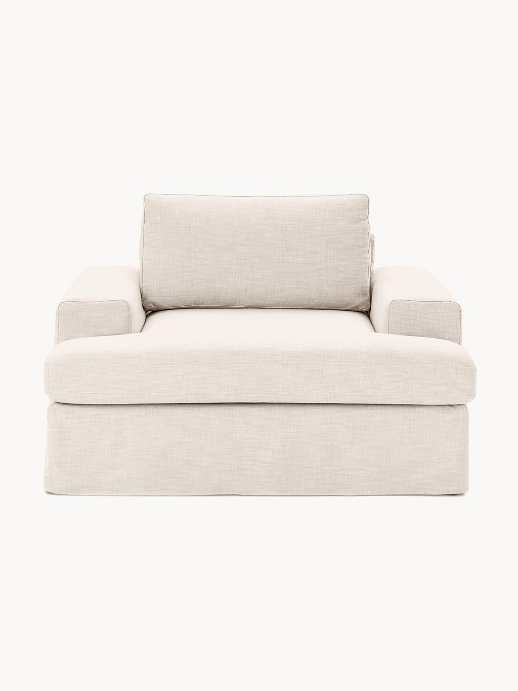 Russell Armchair with removable covers — Blush