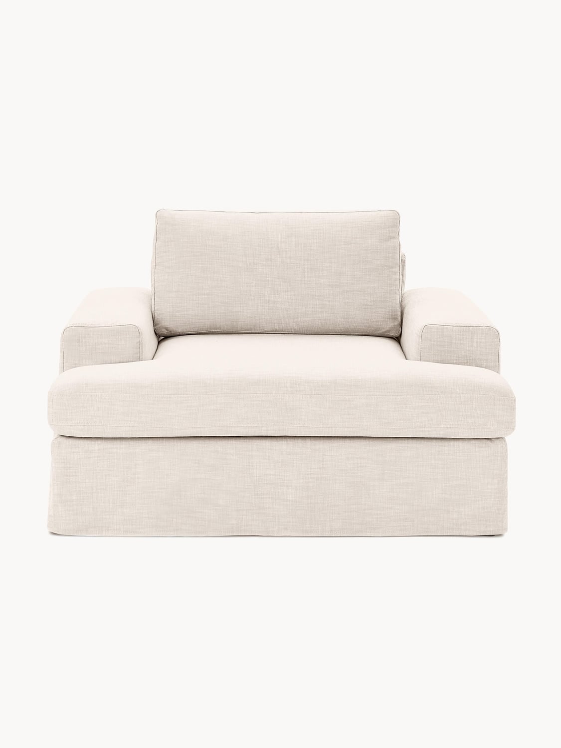 Russell Armchair with removable covers — Blush